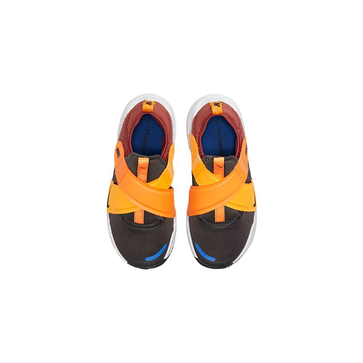 Nike Flex Advance Low top Running Shoes Black Orange Children Aged 3 7 Years Old CZ0186-200