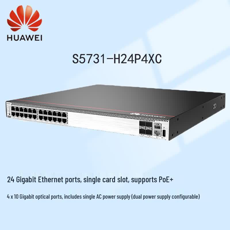 

Huawei S5731-H24P4XC Enterprise Layer 3 Core Switch