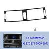 New Carbon Fiber Middle Air Outlet Vent Cover Trim For BMW X5 E70 X6 E71 2008-13