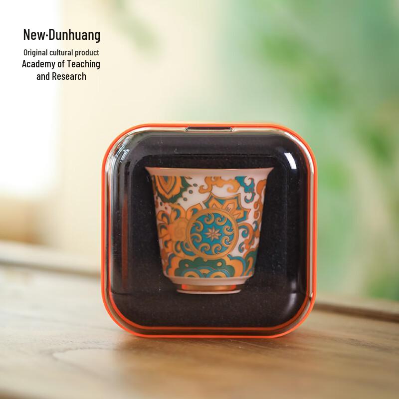 

Dunhuang Baoxiang Lotus Yulan Cup Ceramic Tea Set