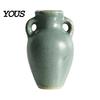 Strong Magnetic Note Holders Mini Ceramic Vase Fridge Magnets, Cute Tiny Flower Magnets for Small Planters Metal Surfaces Artificial Flowers,