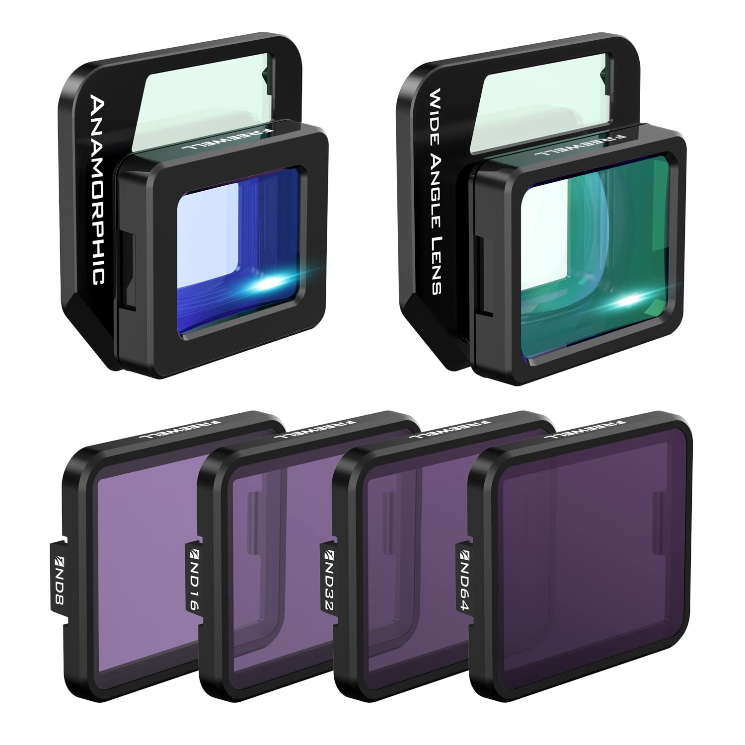 

Широкоугольный анаморфотный объектив Freewell с ND-фильтром для Mavic 3 Cine для Mavic 3 & 3/Mavic (Не классический)