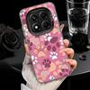 Dog Footprint Paw Cute Pattern Shockproof Phone Case for Xiaomi Redmi Note 15 14 13 12 Pro Plus 11 11S 11T 5G Cover Anti Fall Fu
