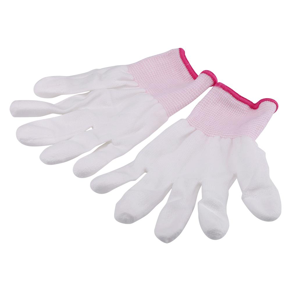 1 P Anti Static Antiskid Glove PU Coated Finger Part (L)