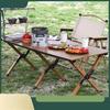 Camping Folding Table Chicken Rolls Table Camping Picnic Barbecue Travel Fishing Equipment