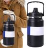 Stainless Steel Thermo Bottle Large Capacity Thermo Water Portable 4000ml Vacuum Mug Thermos Insulated Cup 4L for Outdoor