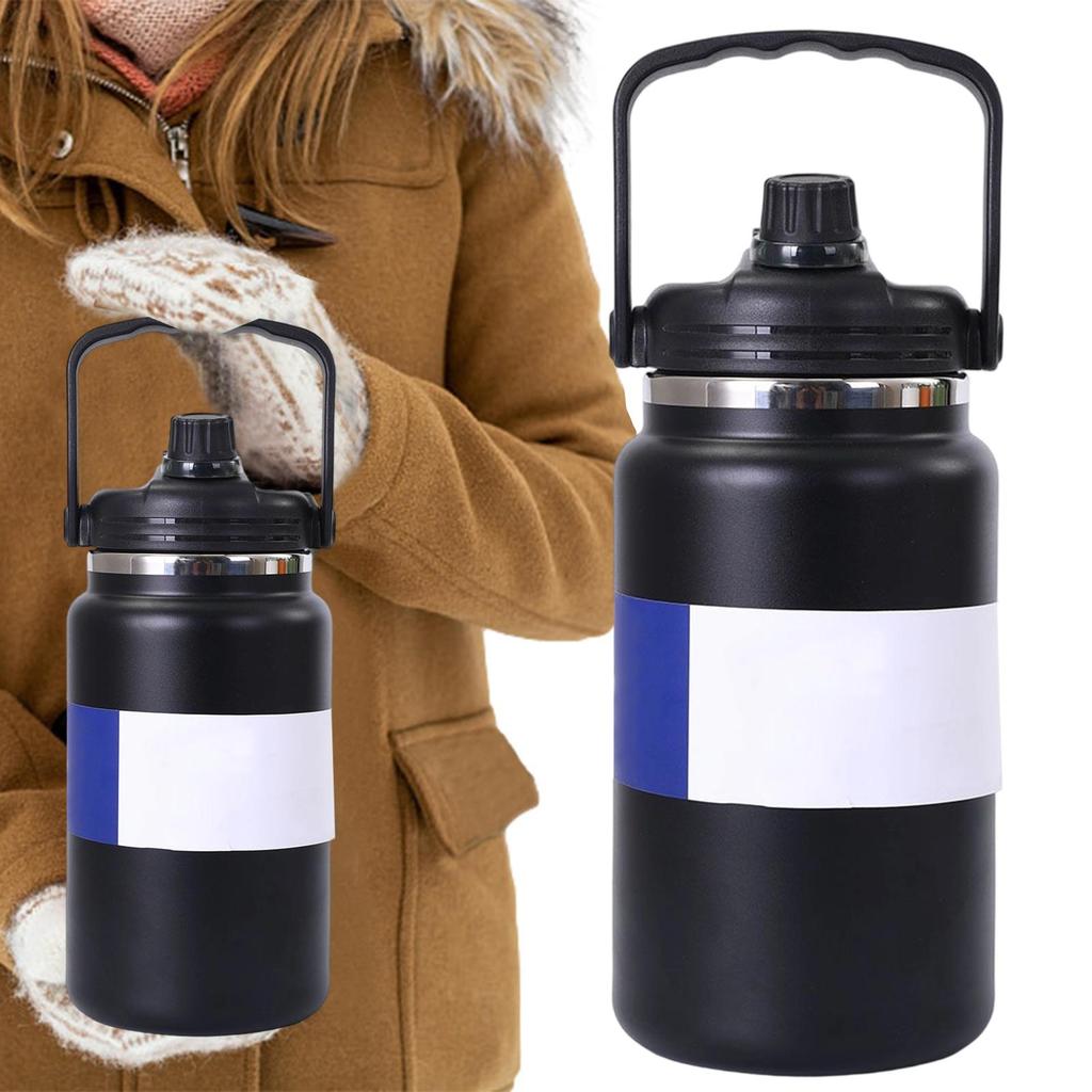 Stainless Steel Thermo Bottle Large Capacity Thermo Water Portable 4000ml Vacuum Mug Thermos Insulated Cup 4L for Outdoor