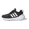 adidas Swift Run 22 Little Kid Black White Kids Sneakers Core-Black Cloud-White Grey-Five GW8180