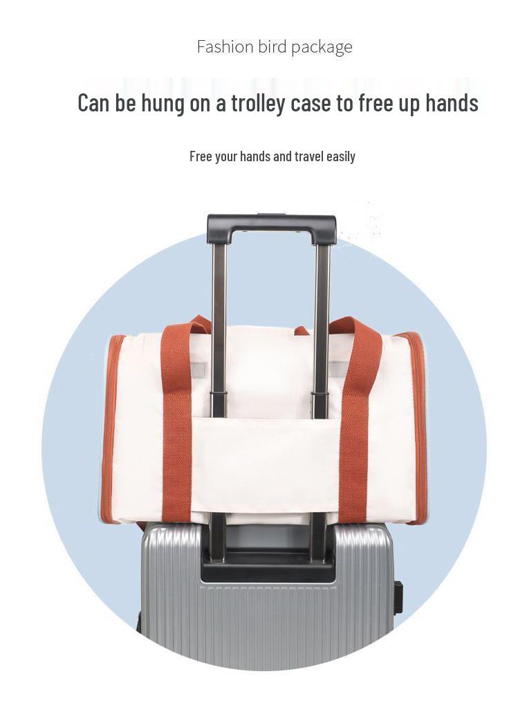 Large Capacity Breathable Pet Backpack & Shoulder Bag - Comfortable, Scratch-Resistant, Portable Outdoor Pet Carrier