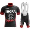Team Jersey Men's Cycling Pants with Gel UCI BORA Outfit Set Jerseys Man Blouse Summer Clothes   Mountain Bike Clothing Mtb