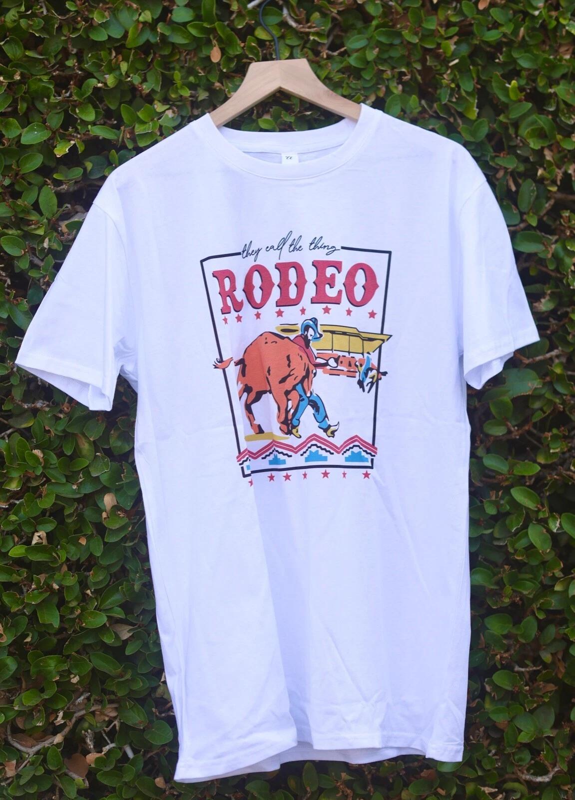 Rodeo Stockyards T Shirt XS