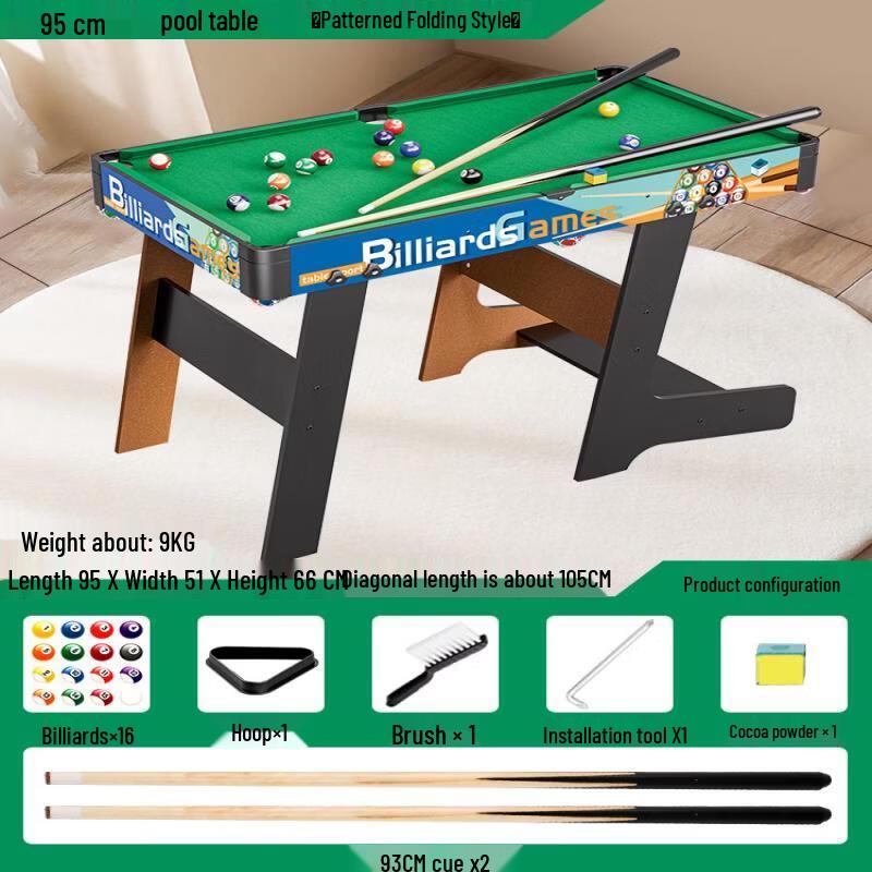 Lantuan Kids Mini Foldable Pool Table