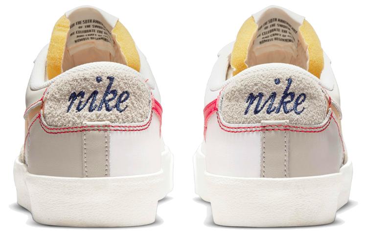 Nike Blazer Low 77 Light Bone Removable Swoosh DH4370-002