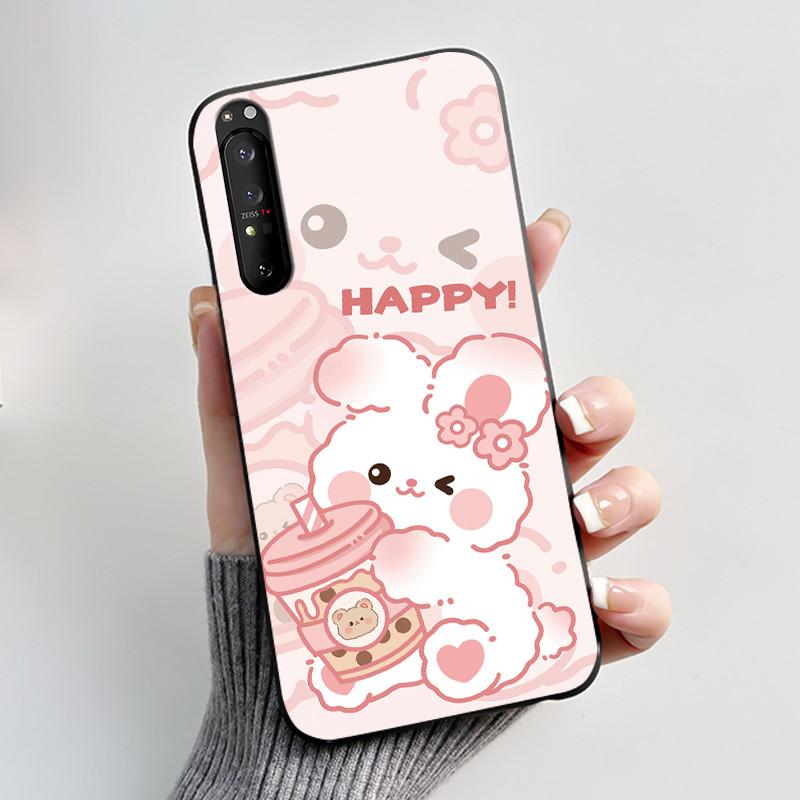 Etui Do Sony Xperia 1 II XQ-AT51 XQ-AT52 1 III XQ-BC62 XQ-BC72 XQ-BC52 Pokrowiec Luksusowy Uroczy Fajny Chłopcy Dziewczynki Miękki Silikonowy Pokrowiec