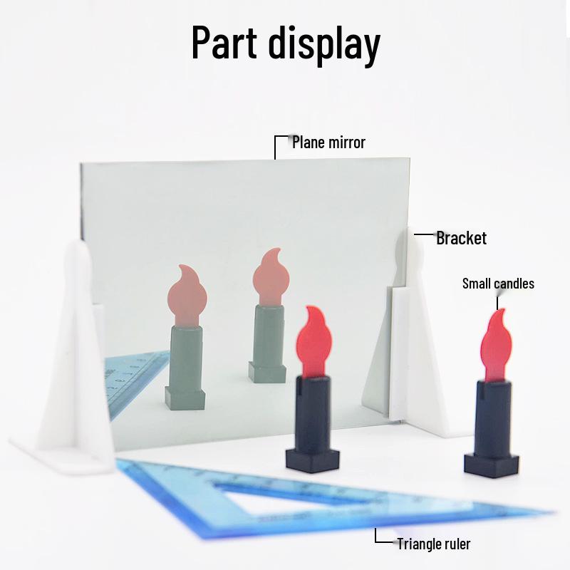 J25010 Semi-Reflective Plane Mirror Physics Teaching Apparatus