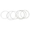 6 Pcs Guitar Strings Set Nylon Silver Plating Super Light for Classic Acoustic Guitar