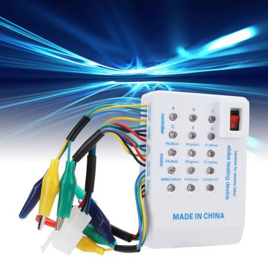 24V 36V 48V 60V 72V Brushless Motor Hall Controller Tester for Electric Bike Scooter 