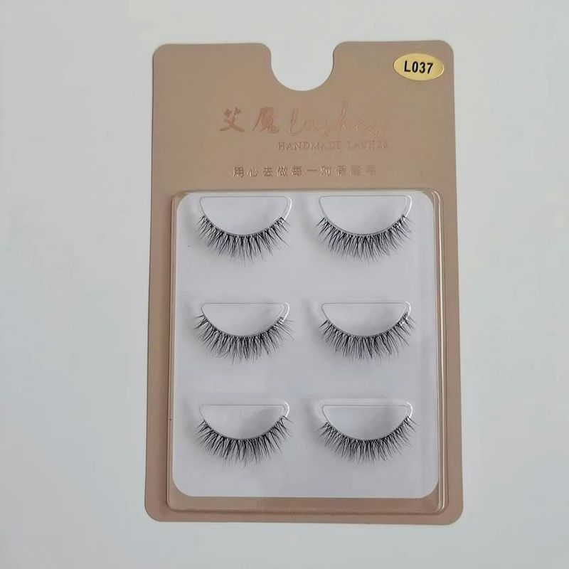 Aimo - Set Of 3 : False Eyelashes (L037)