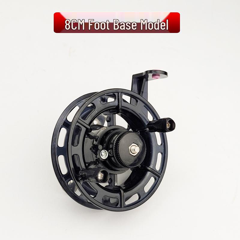 

Large Capacity Fishing Reel: Long Cast Eight Trigrams Sea Fishing Wheel with Wind Spinner for Raft and Line Winding.