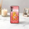 Cartoon Cute C-Care B-Bears Phone Case For Samsung S25,S24,S21,S22,S23,S30,Ultra,S20,Plus,Fe,Lite,Note,10,Black Cover