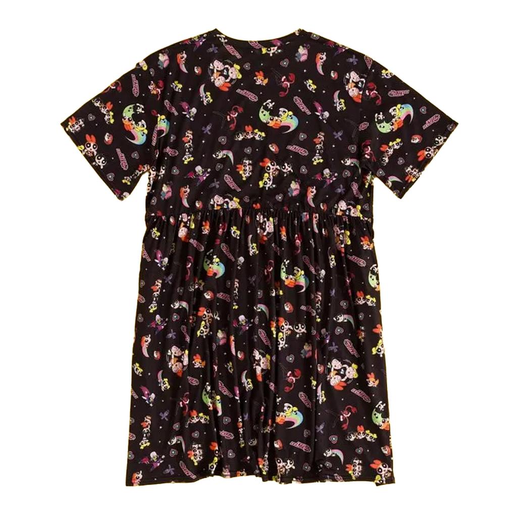 The Powerpuff Girls Womens/Ladies All-Over Print Smock Dress