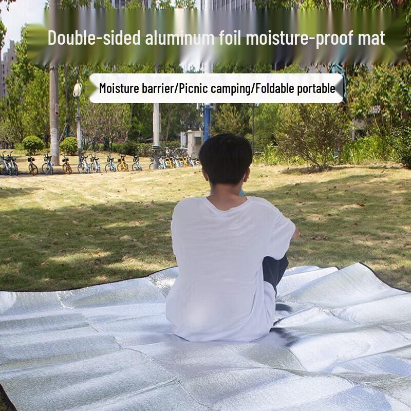 Portable Outdoor Double-Sided Aluminum Foil Picnic Mat