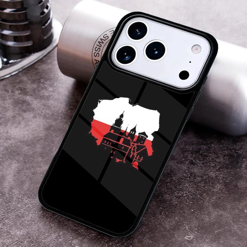 

Poland Polish Flag Phone Case for iPhone 17 16 15 Pro Max Air 14 13 12 11 Plus Shockproof Capa Cover iPhone 16 Pro Max
