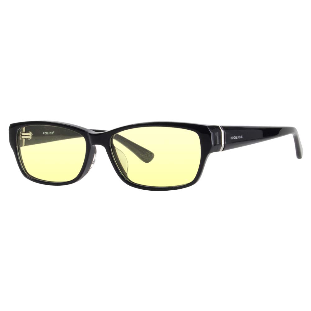 

Glasses Frame Sunglasses Color Lens Set VPL660J 01KR 55 Degreeless Yellow Lens [Police] жёлтый