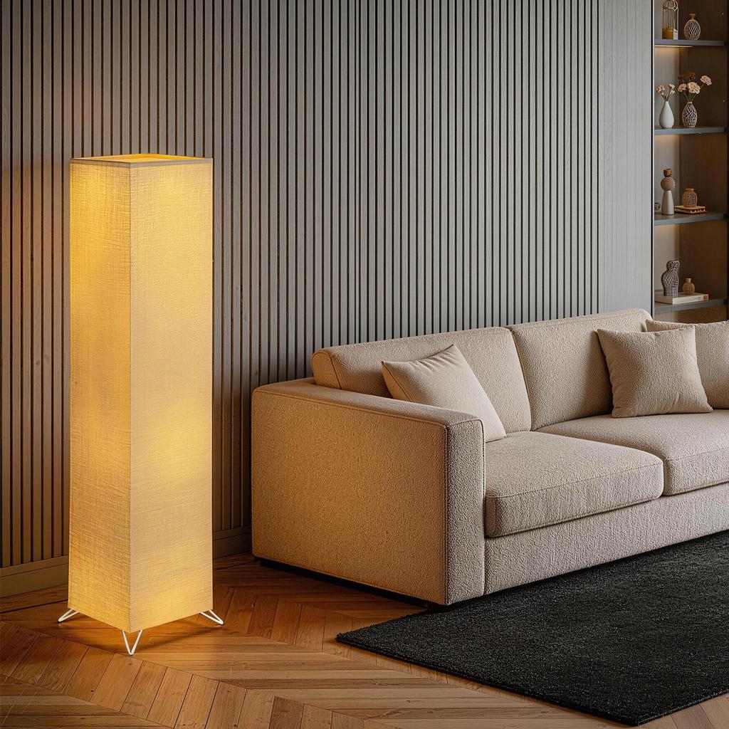 Modern Minimalist Paper Floor Lamp Shade Replacement Foldable Easy Install Lampshade for Standing Lamp Home Decor Soft Light