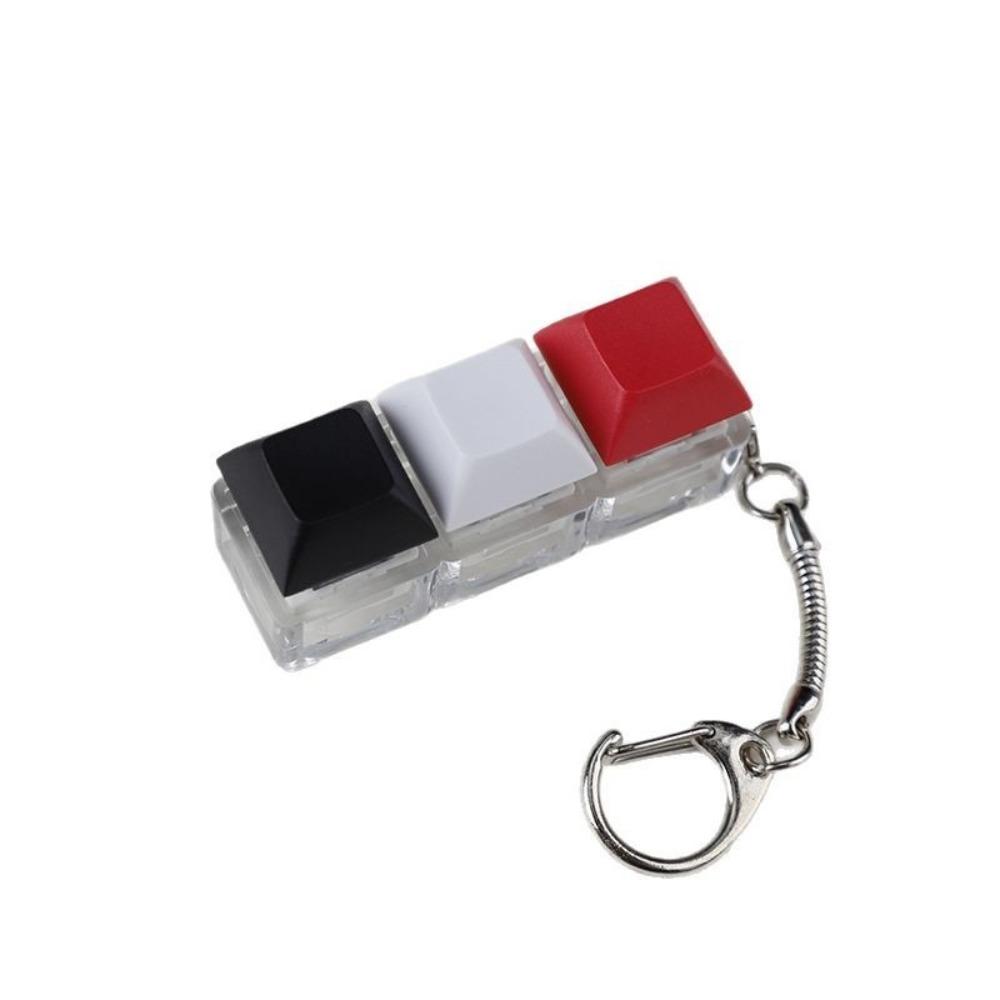 DIY Tastatur Fidget Schlüsselanhänger Tastenkappe Klicker Spielzeug Neu Finger Tastenkappe Erwachsener