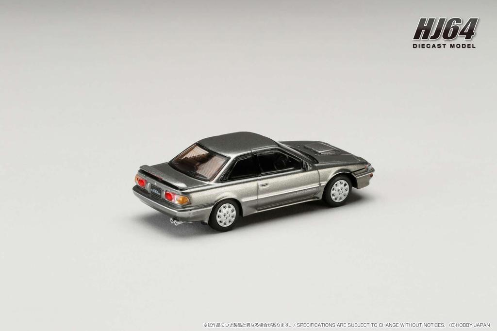 HobbyJAPAN Toyota Sprinter Trueno AE92 Grayish Green Metallic 1/64 GT-Z