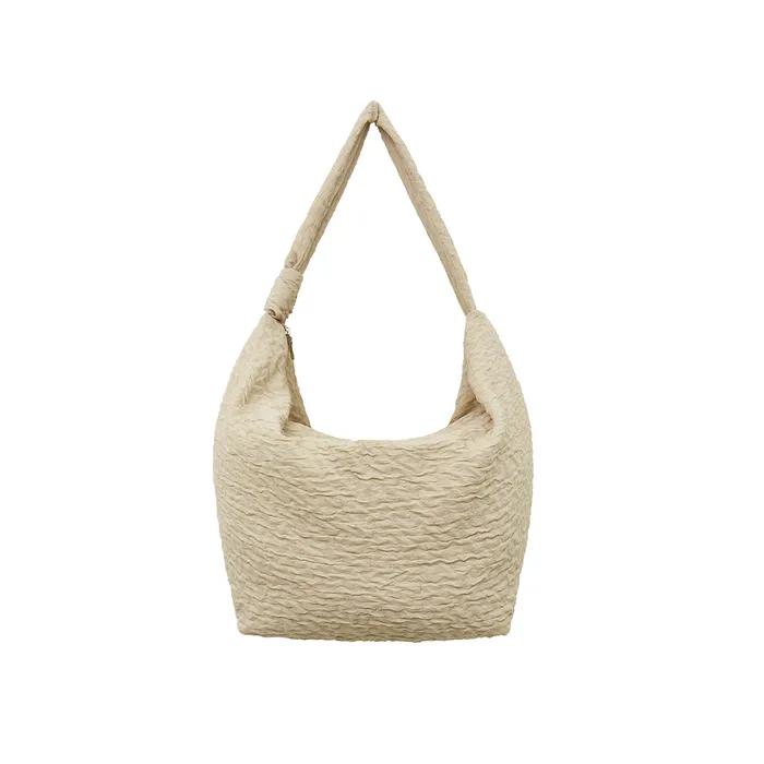SIAC3090 Wrinkle Bag_Ash beige