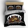 Bigfoot playing acoustic guitar. Bedding sets Duvet cover sets Duvet covers Pillowcases(1 * Duvet Cover 2 * Pillowcases without duvet insert)