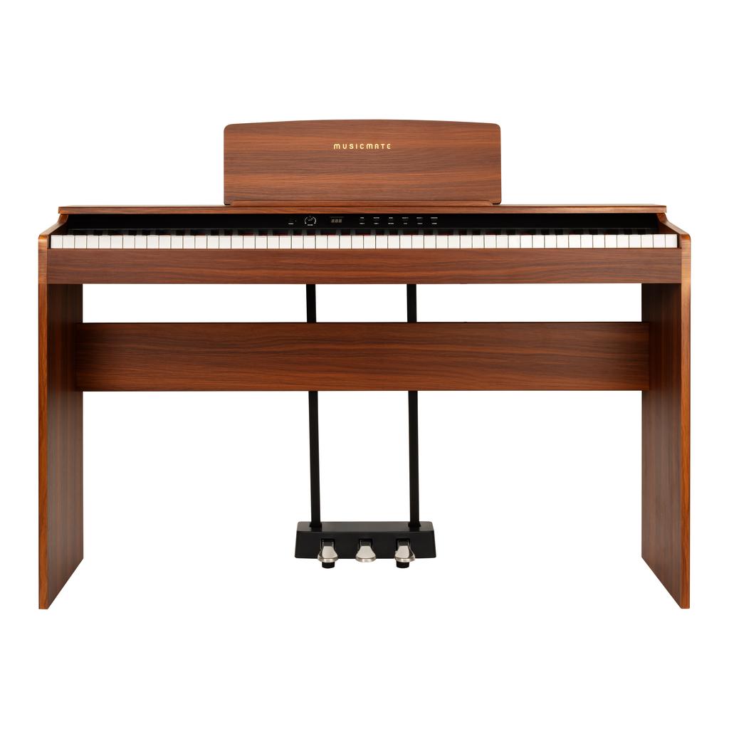 MusicMate MM-P60-BW PureHarmony Digital Piano