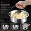 ZISIZ 316 Stainless Steel Rice Cooker Steamer