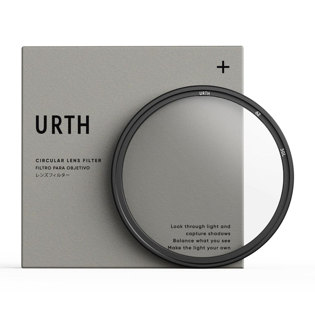 Urth 62mm UV Lens Filter Camera Filter Transmittance 30 Layers Nano Lens Protection Filter Lens Protector Optical Glass (Plus+) (High / Coating)
