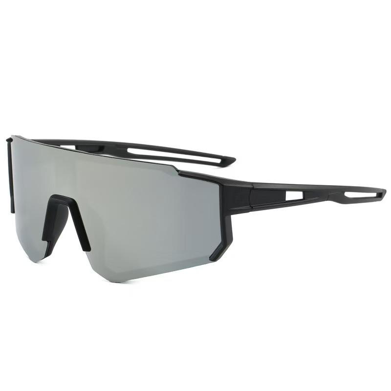 Outdoor Cycling Sports Glasses Men's and Women's Fashion Integrated Large Lenses Motorcycle Protective Goggles Mountain Bike