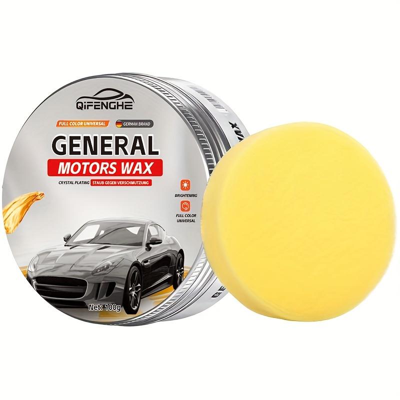 

3.53oz General Motors wax electroplated crystal paint care, car coating waxing, scratch removal and decontamination, glossening, POLISHES