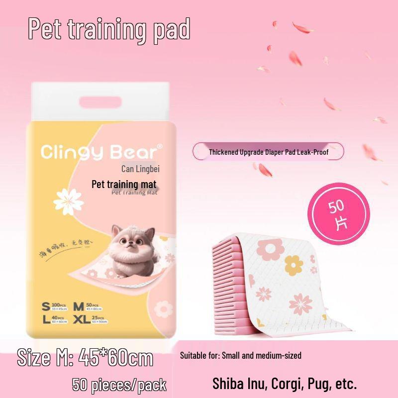 Thickened Disposable Pet Pee Pad - Absorbent, Deodorant Pads for Dogs and Cats