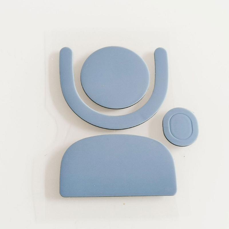 1Set Replacement Original Mouse Skates Mouse Feet Stickers for GPROX Superlight 2 Mouse Glides Curved Edges