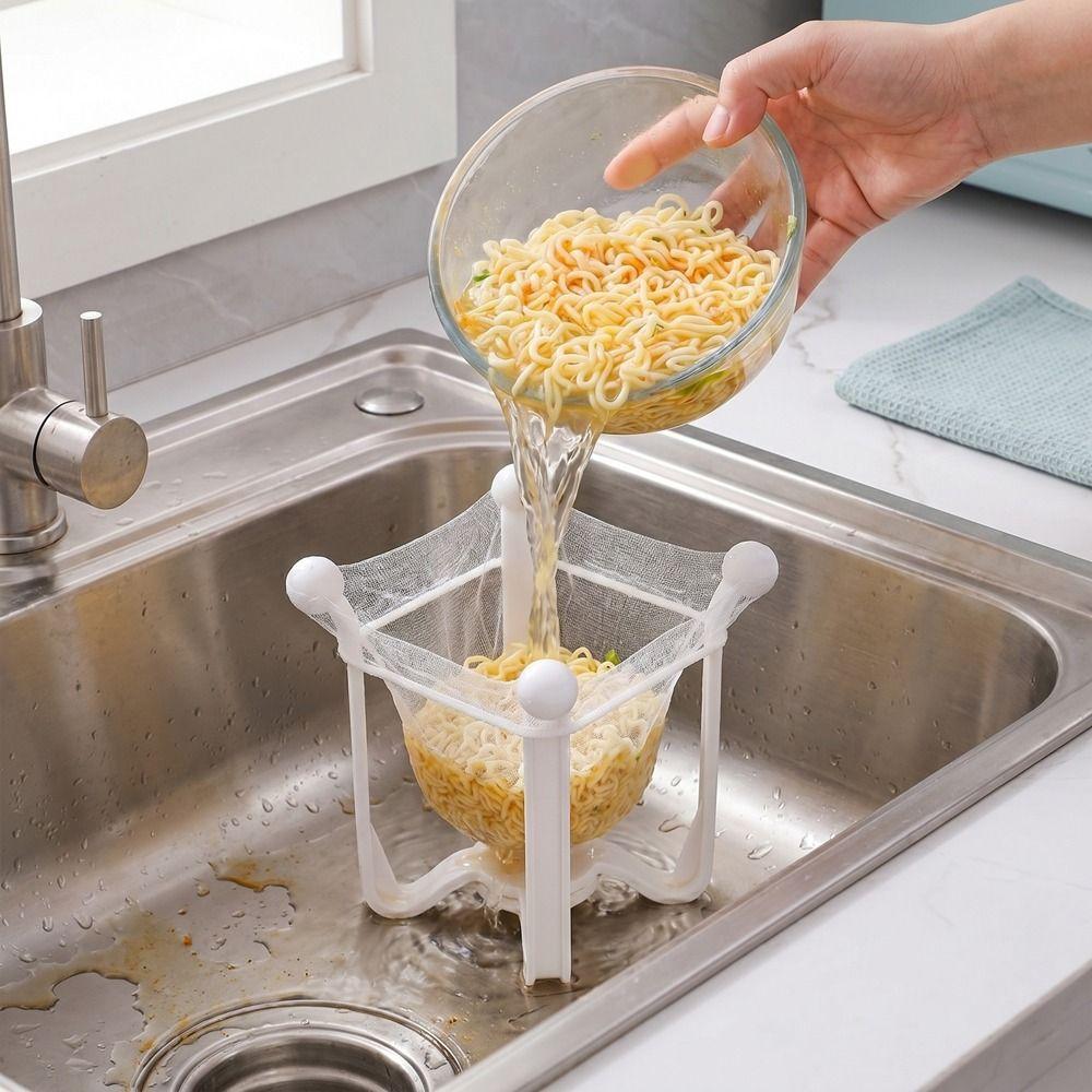 Plastic Kitchen Sink Strainer Anti Clogging Sink Drain Rack Durable Sink Trash Catcher  Kitchen Use