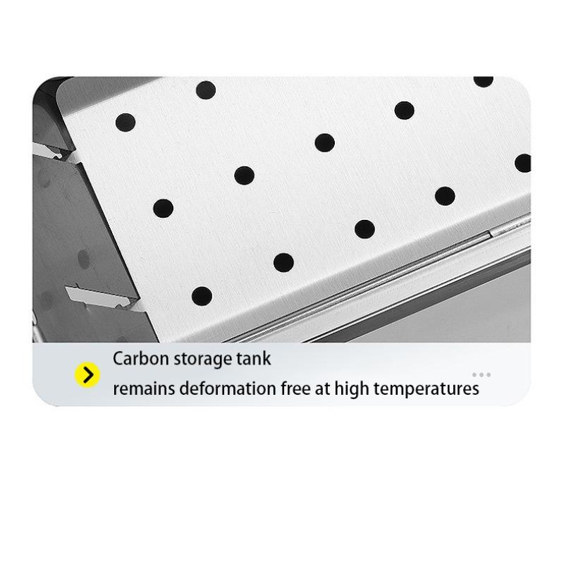 Barbecue Grill Barbecue Grill Household Indoor Outdoor Camping Charcoal Stainless Steel Portable Folding Barbecue Rack