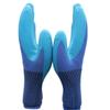 Emboss Latex Work Safe Gloves Blue Protective Mittens Embossing Work Gloves  Mechanical Repair