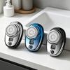 Mini Electric Shaver for Men, LED Display Rechargeable Wet Dry Shaving Razor, Waterproof Portable Beard Trimmer for Travel, Home, Office