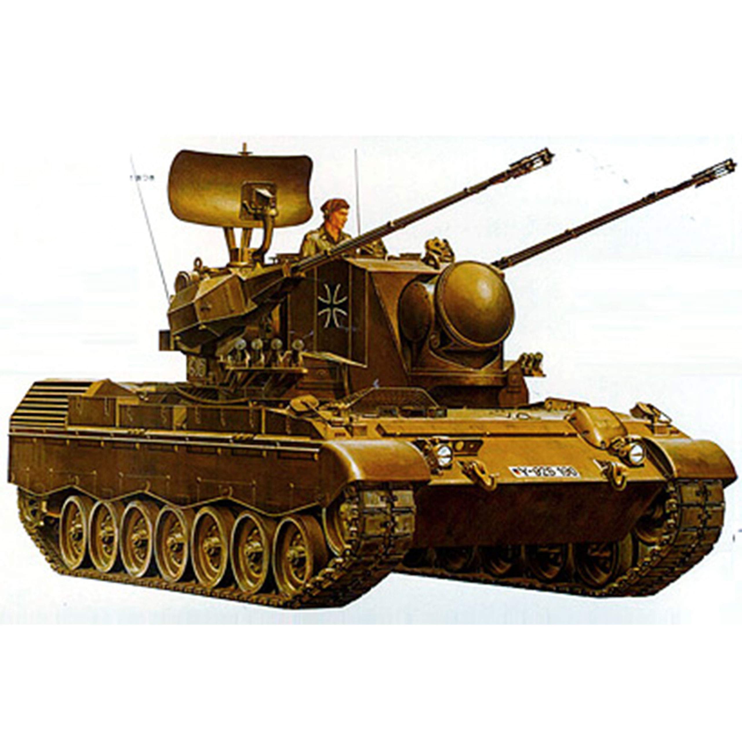 

Tamiya America, Inc 1/35 W German Flakpanzer Gepard, TAM35099