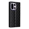 For OnePlus 15 5G Case Wallet Rhombus Imprinted PU Leather Phone Cover