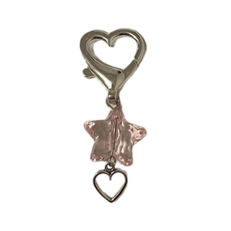 

Елегантний акриловий брелок із квітковою зіркою, телефон, сумка, кулон, брелок, універсальний модний аксесуар для сумок і телефонів