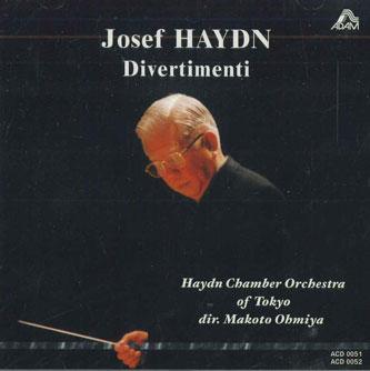 

CD MAKOTO OMIYA - Haydn Divertimenti ACD00510052 ADAM Japan Classical Used