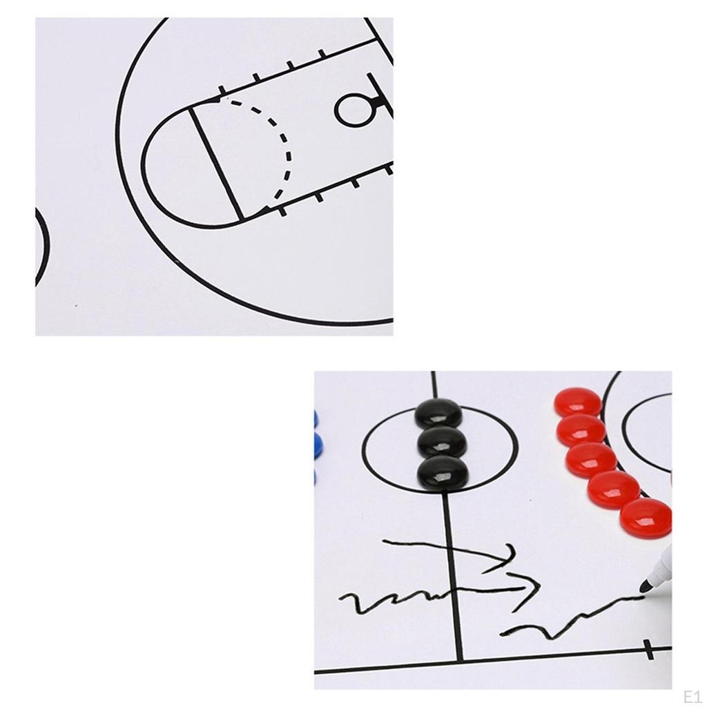 Basketball Coaching Accessories Durability with Dry Erase Assistant Guidance Training