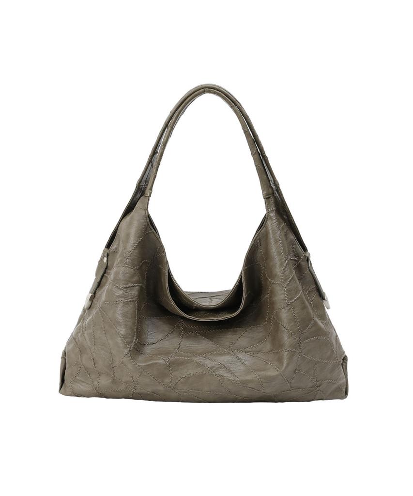 Sand Museum Cactus Hobo Bag [Moss Green]